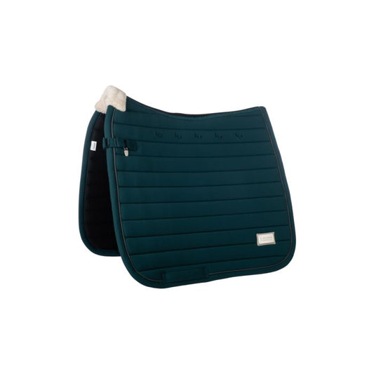 Livigno Saddle Pad Deep Green - Dressage Or Jump