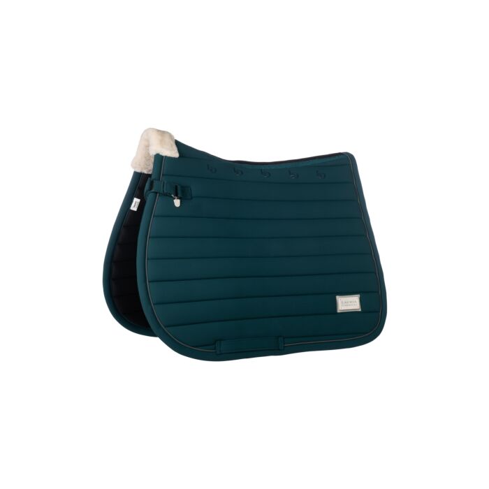 Livigno Saddle Pad Deep Green - Dressage Or Jump