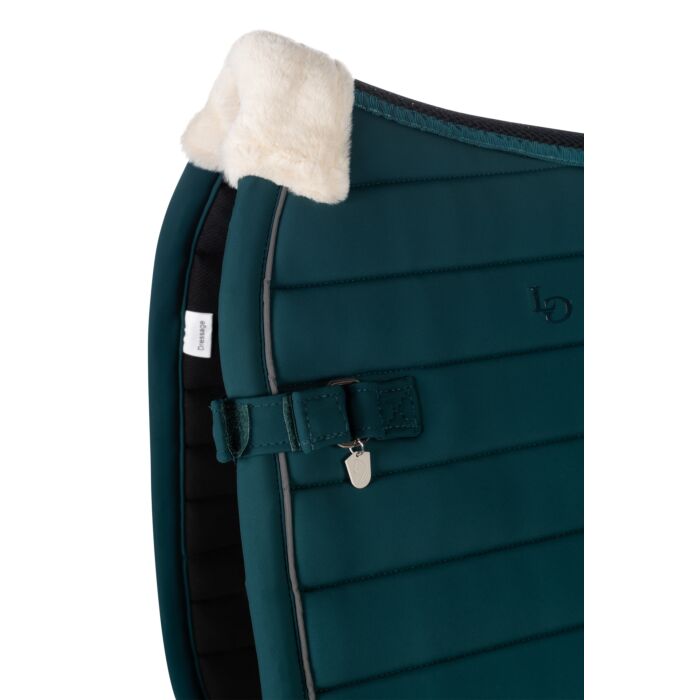 Livigno Saddle Pad Deep Green - Dressage Or Jump