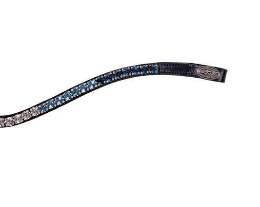 QHP Gradient Browband - Stormy Blues