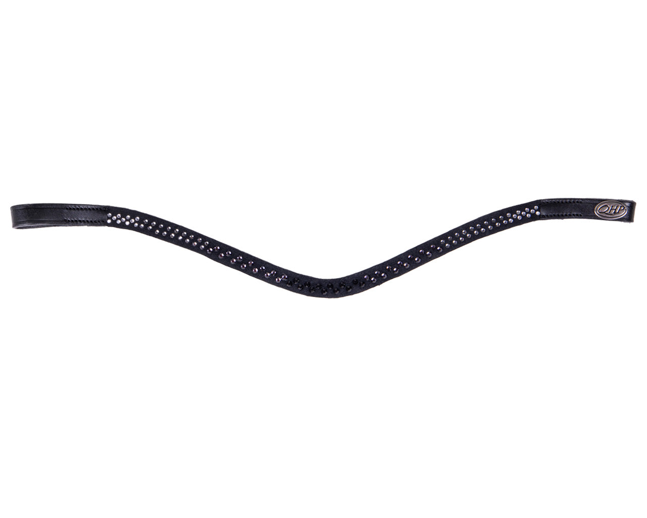 QHP Fading Collection Browband - Black/Black