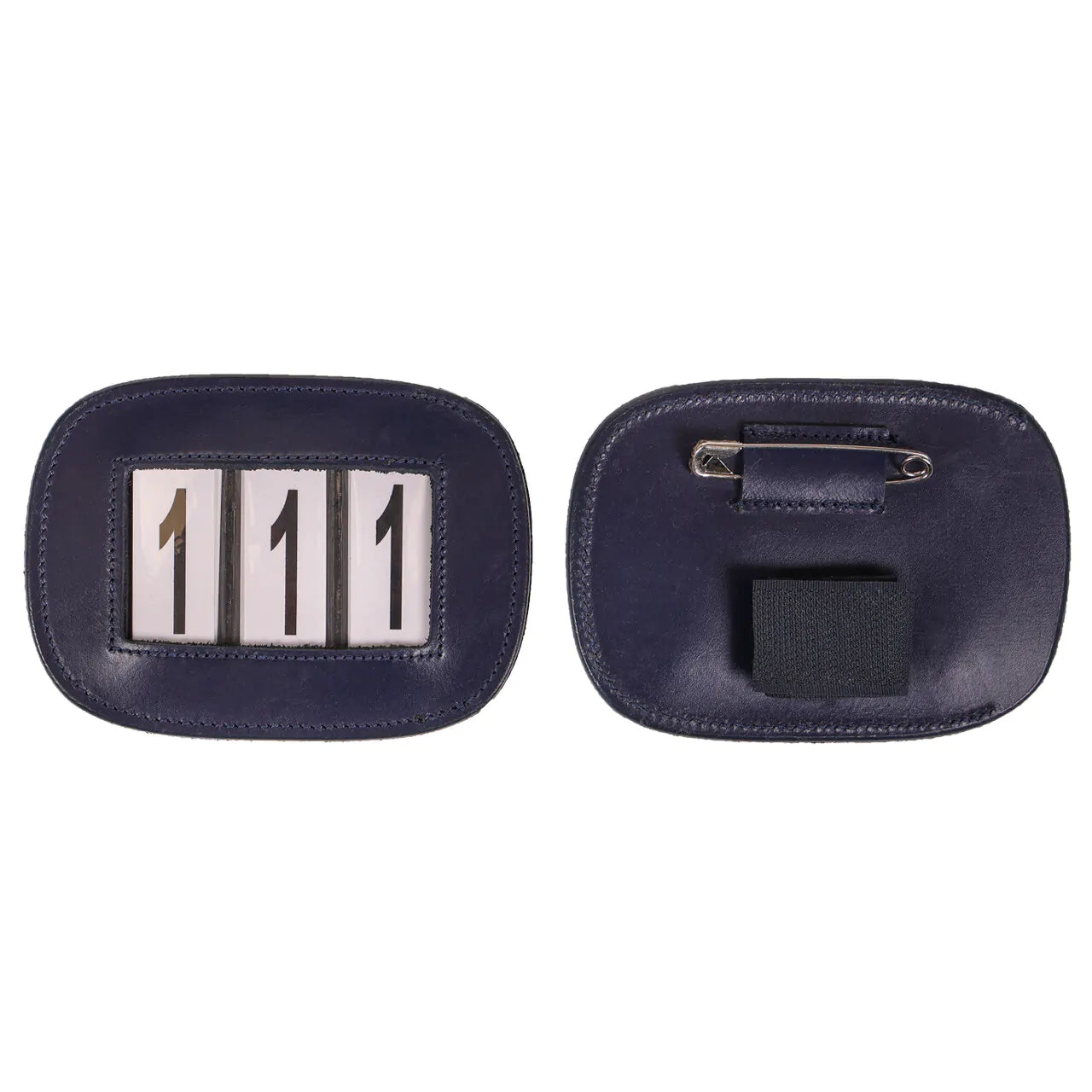 Modeste Number Holder - Square - Navy