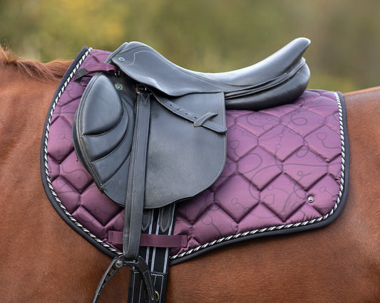 QHP Winter 2024 Collection Saddle Pad - Mystical  - Dressage and Jump