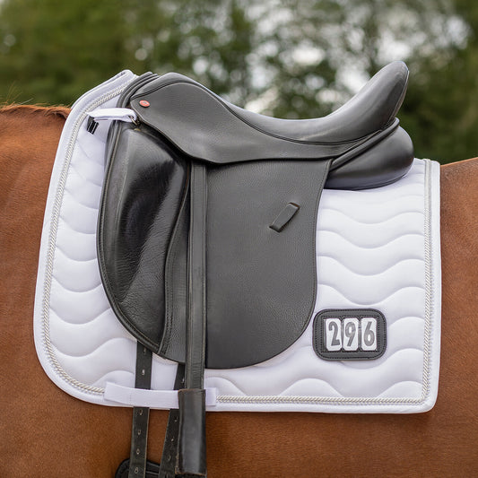 Sparkle Number Holder Dressage Saddle Pad