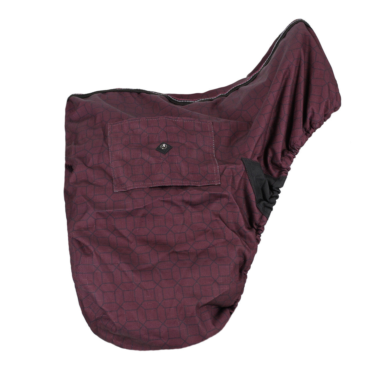 Water Repellent Saddle Cover - Wine Red