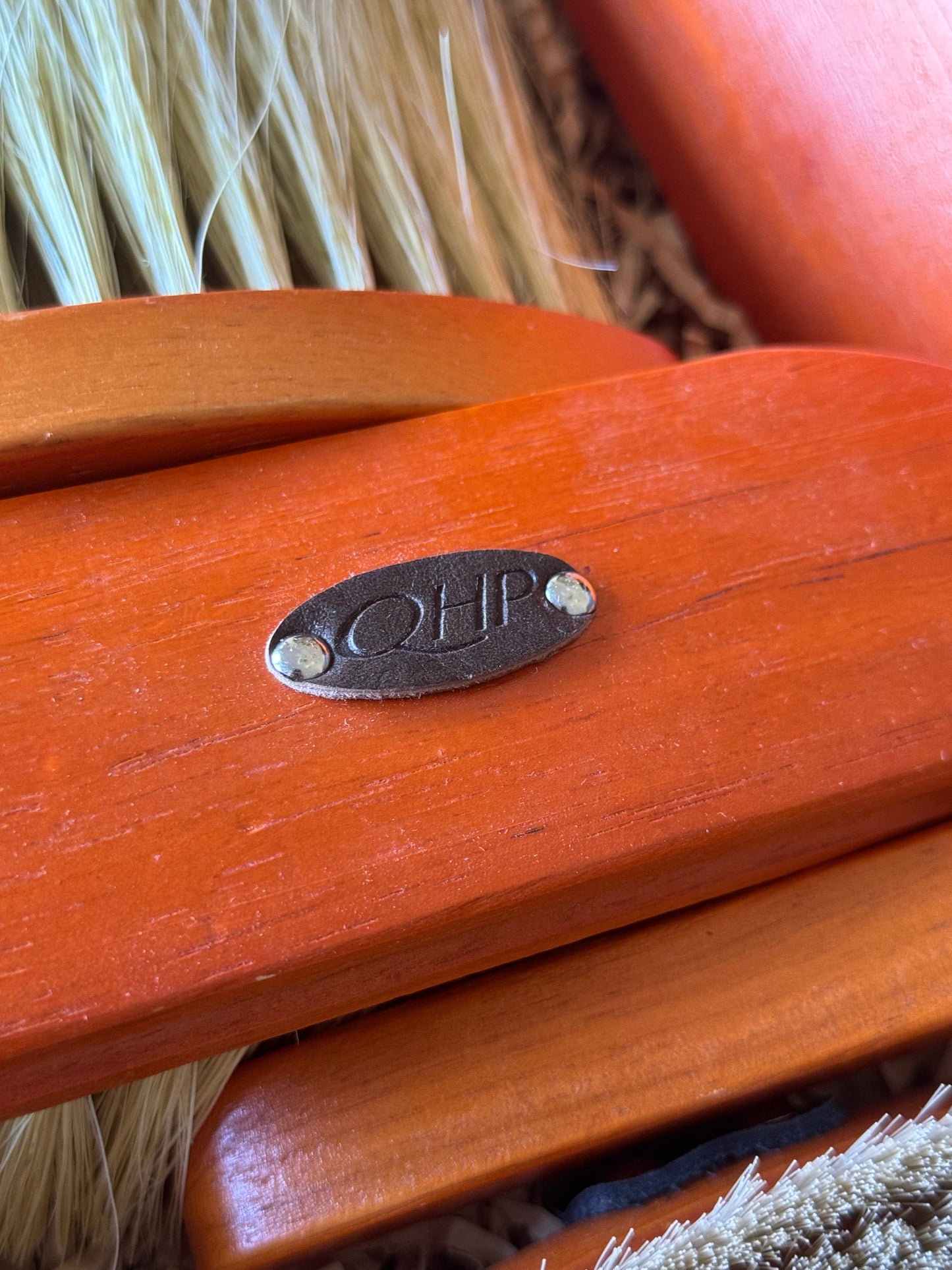 Wood and Tampico Grooming Set