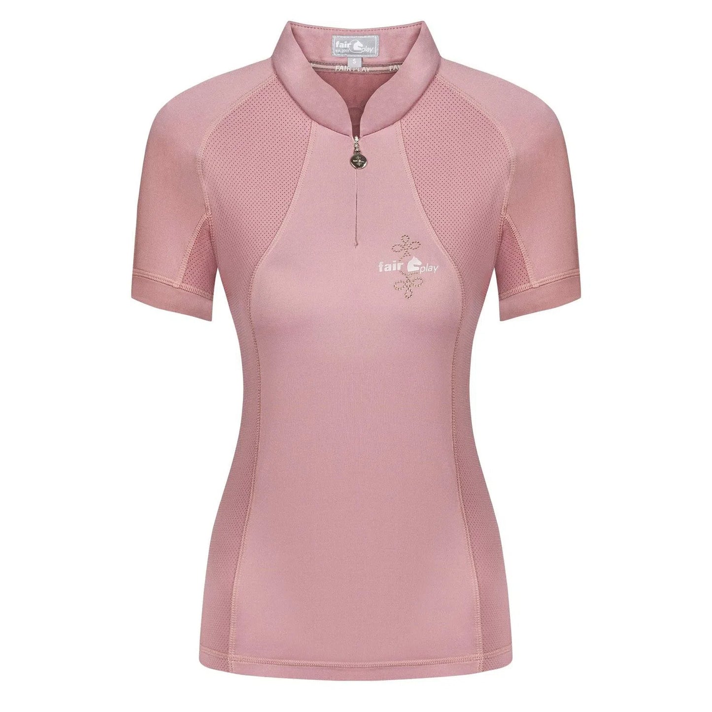 Fair Play Paula Short Sleeve Shirt - Dusty Pink