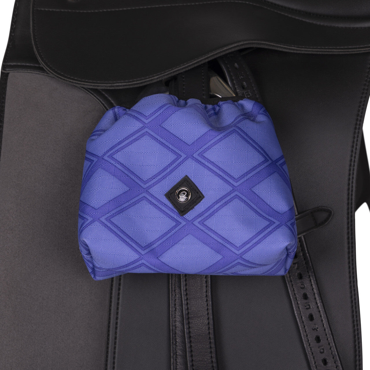 Lined Stirrup Cover - Periwinkle