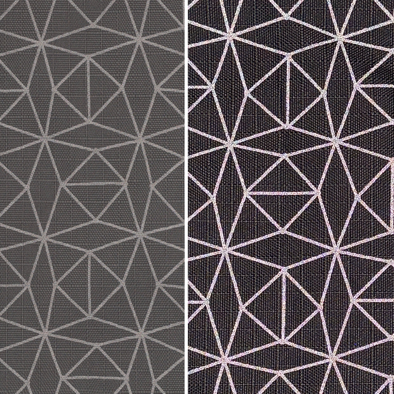 Water Repellent Bridle Bag - Geometric Gray