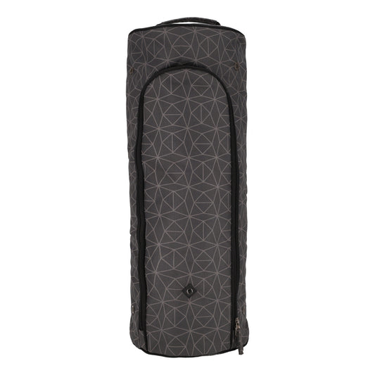 Water Repellent Bridle Bag - Geometric Gray