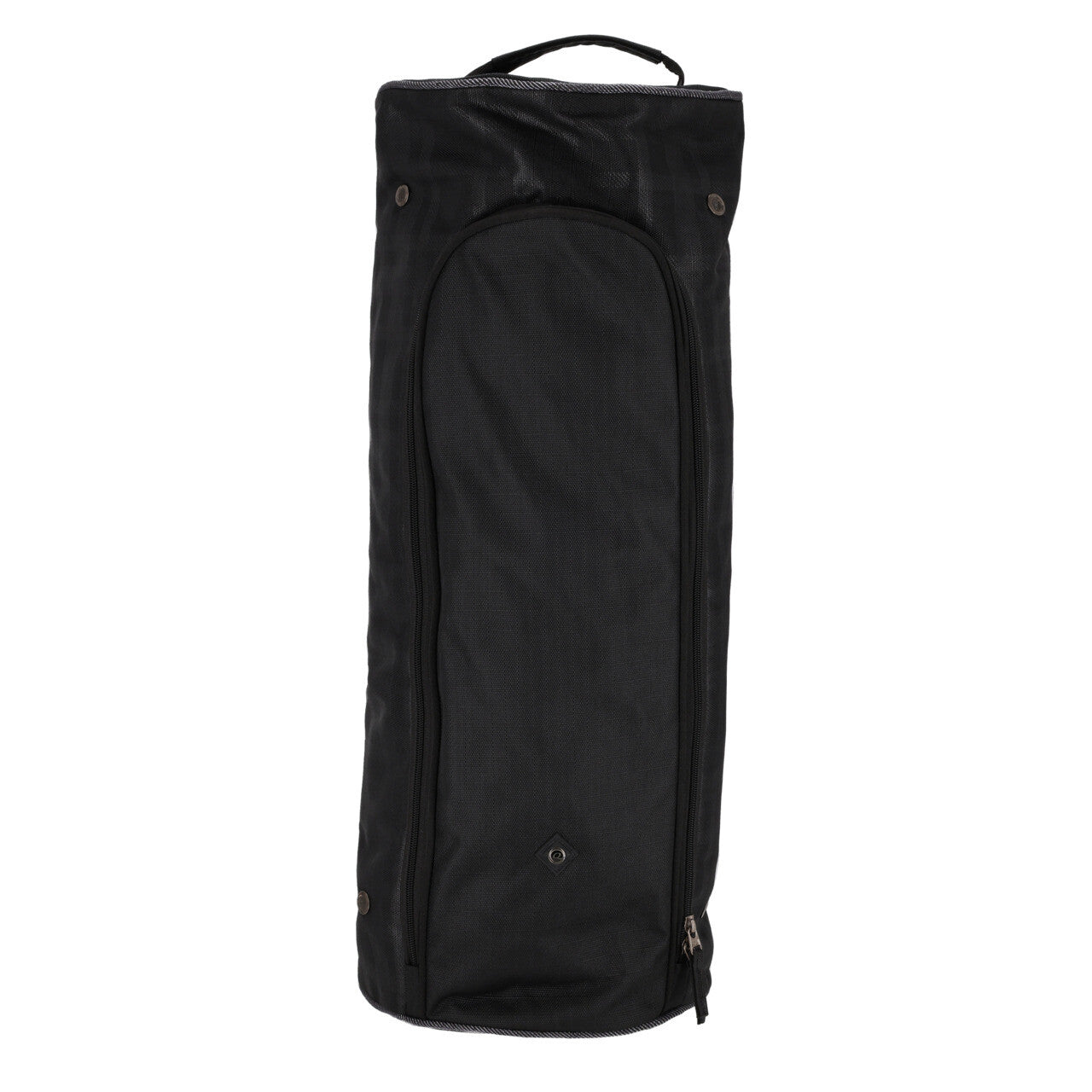 Water Repellent Bridle Bag - Black Plaid