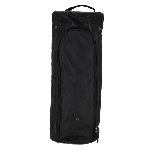Water Repellent Bridle Bag - Black Plaid