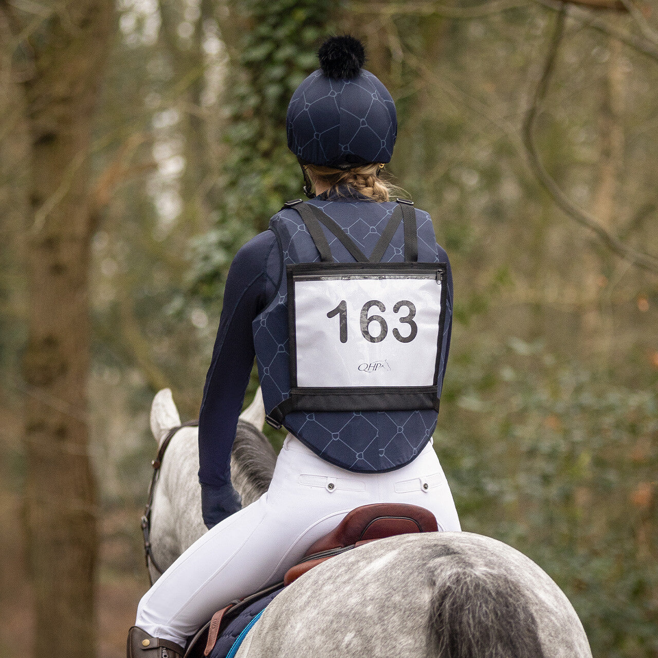 CLOSEOUT Number Bib With Zipper