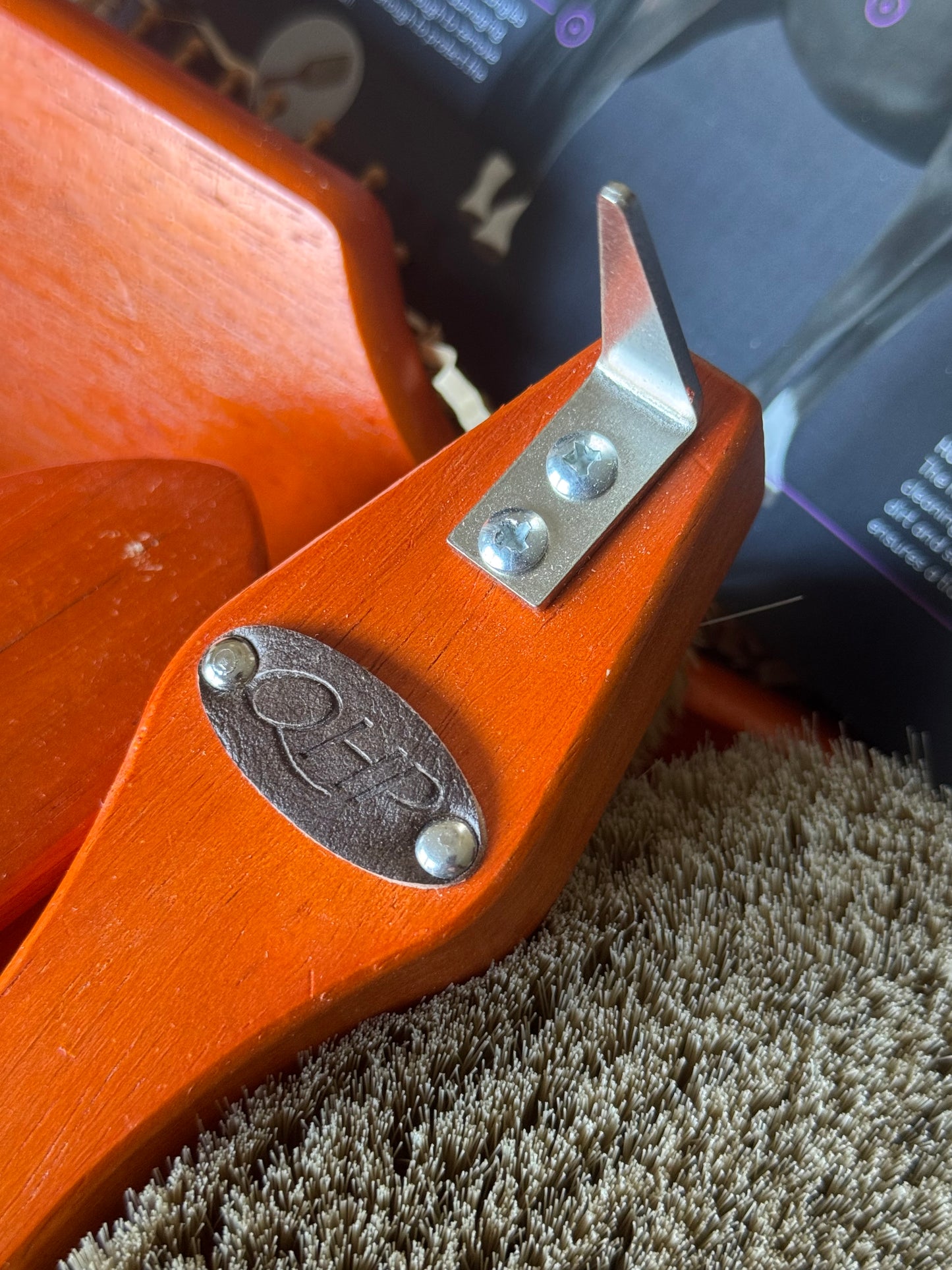 Wood and Tampico Grooming Set