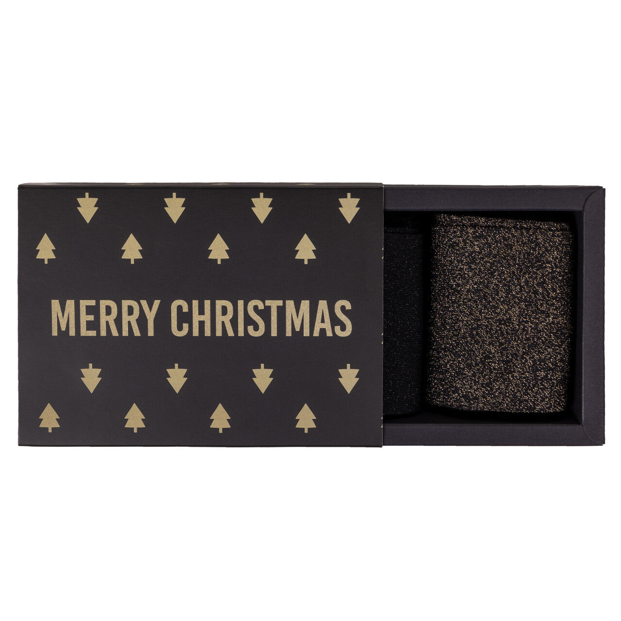 Gift Box Socks - Two Pack - Merry Christmas