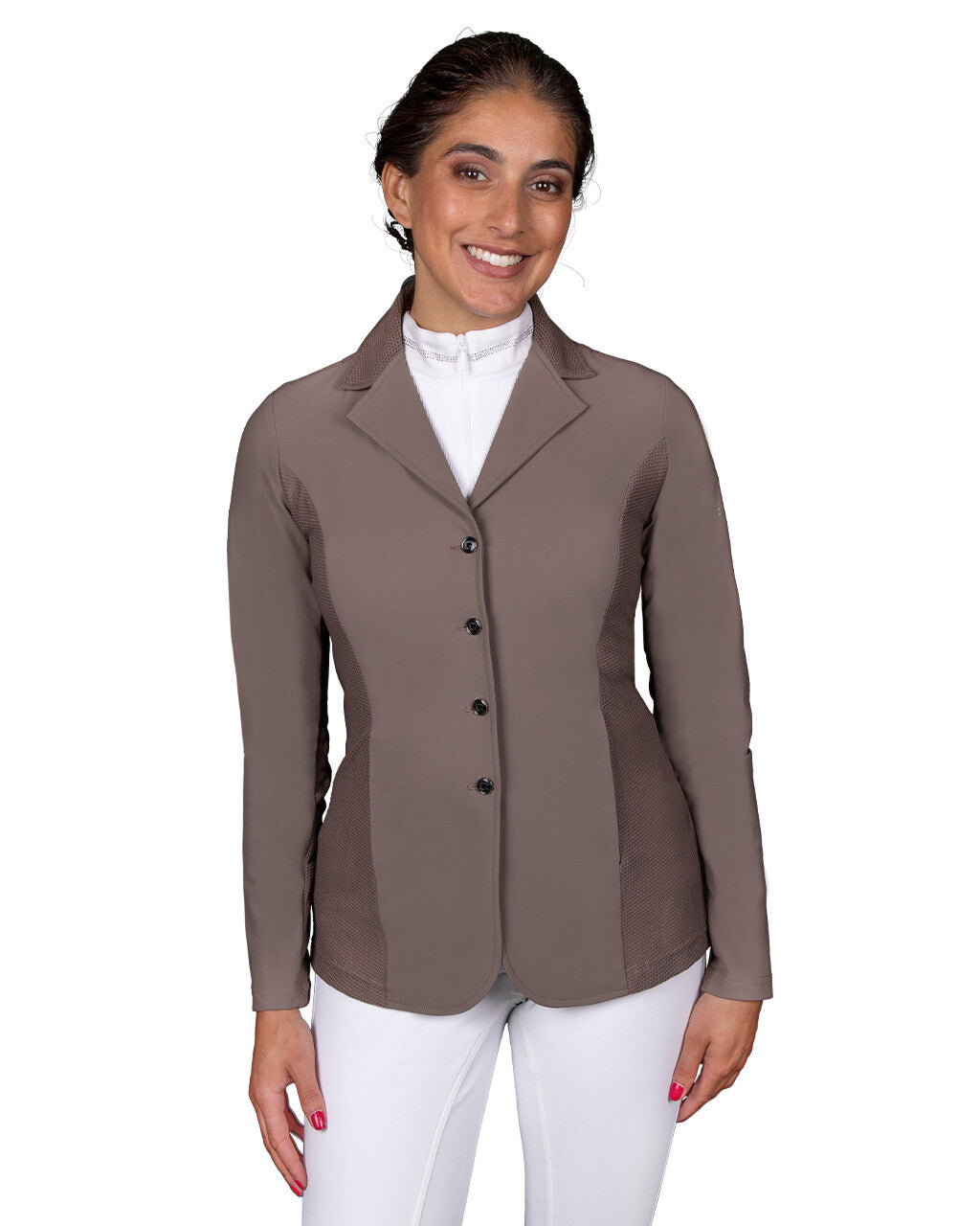 QHP Competition Jacket Noven - Taupe