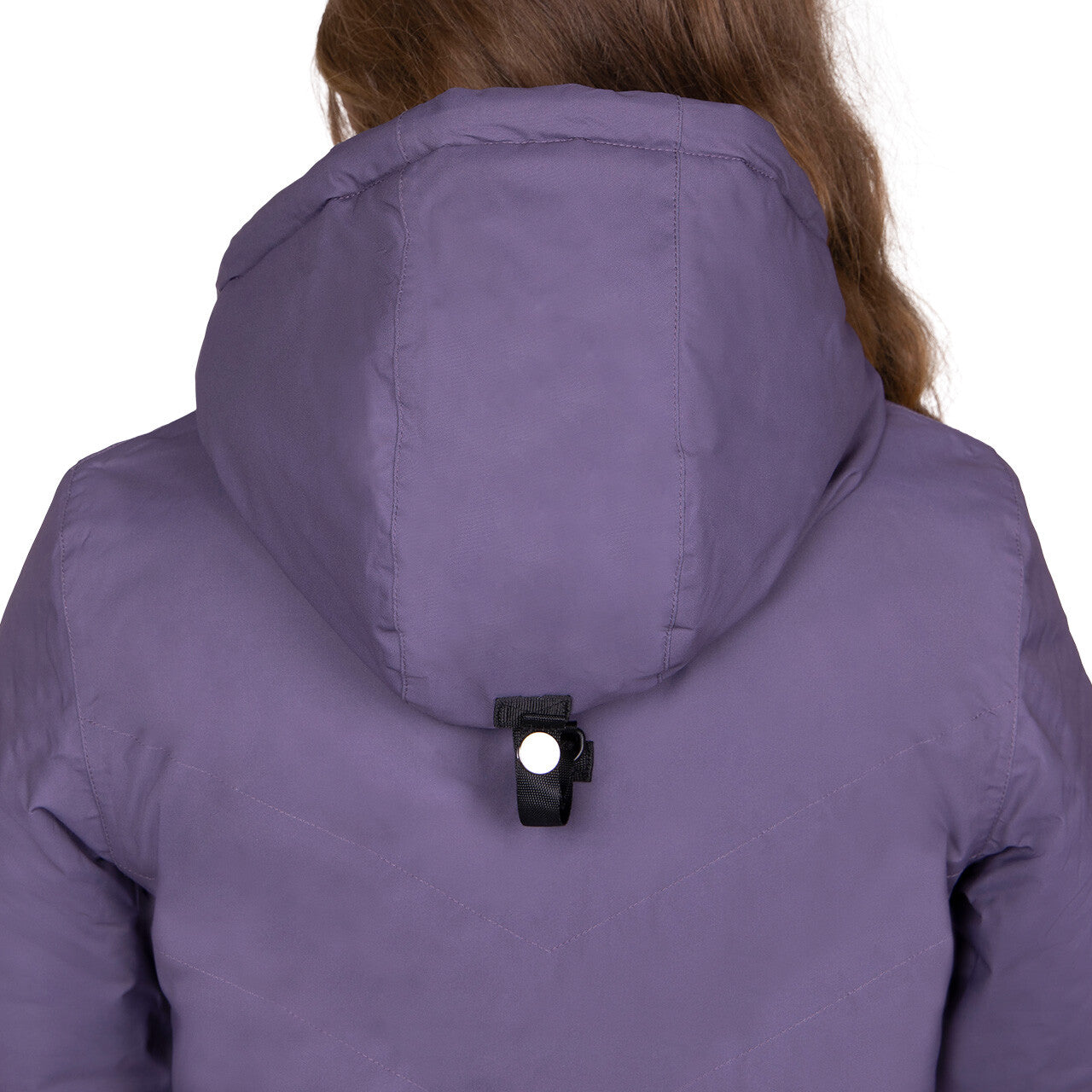 QHP Linde Winter Riding Coat Vintage Violet