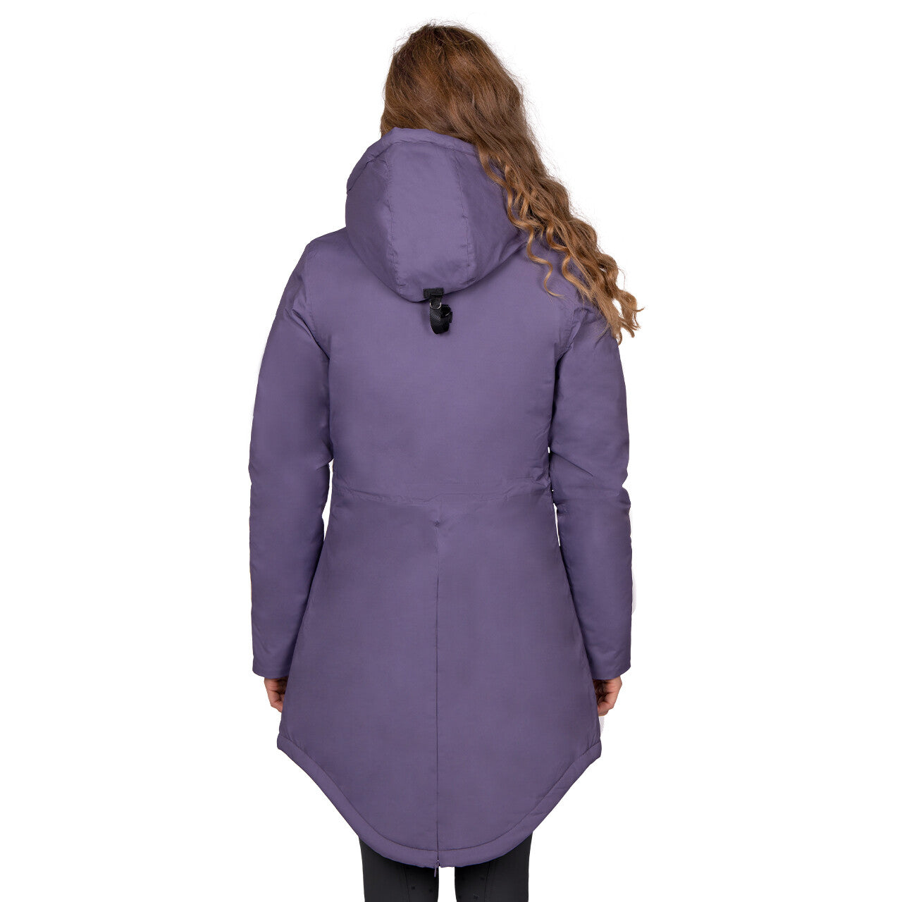 QHP Linde Winter Riding Coat Vintage Violet