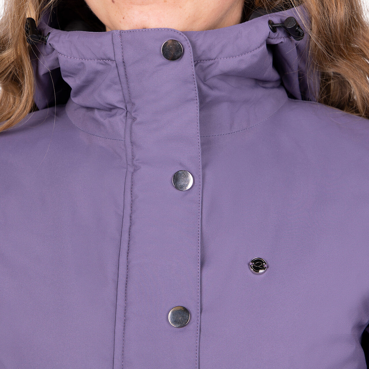 QHP Linde Winter Riding Coat Vintage Violet