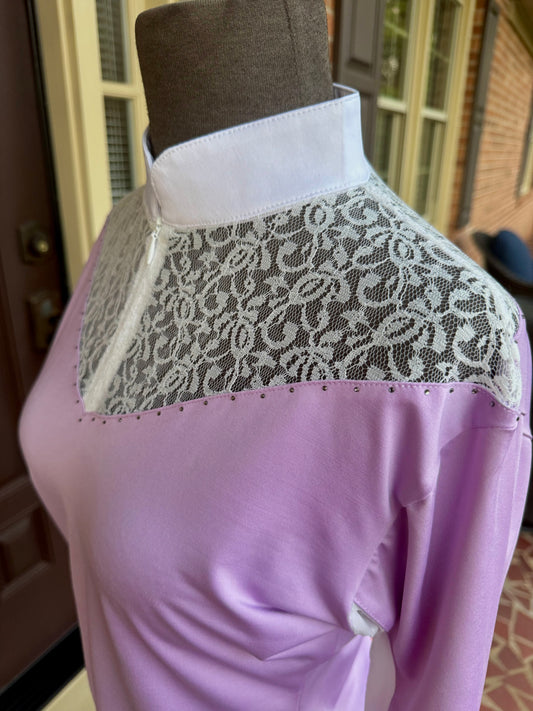 Baller On A Budget Lace Competition Shirt - Fairy Blossom