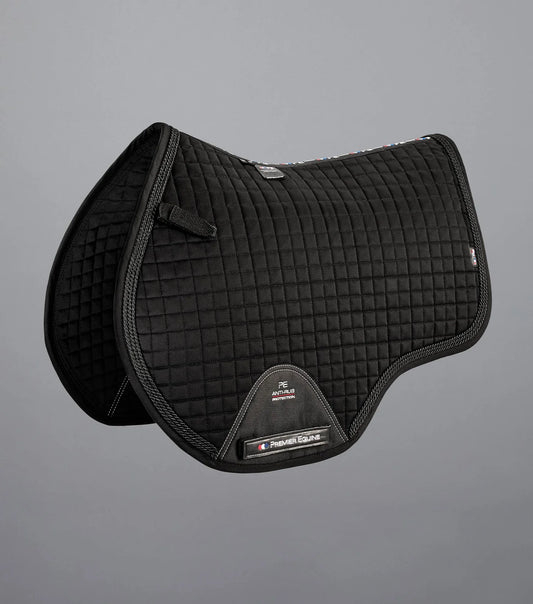 PEI Euro Close Contact Jump Saddle Pad - Black