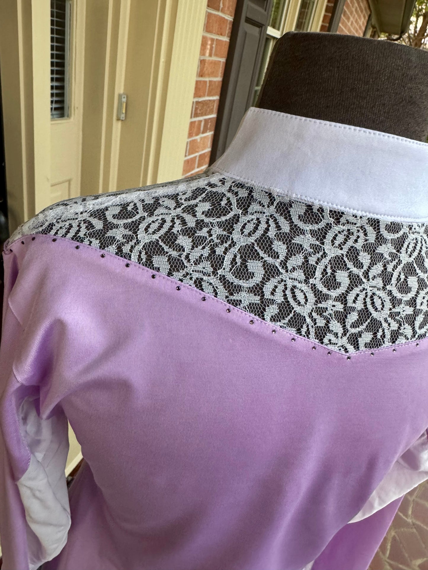 Baller On A Budget Lace Competition Shirt - Fairy Blossom