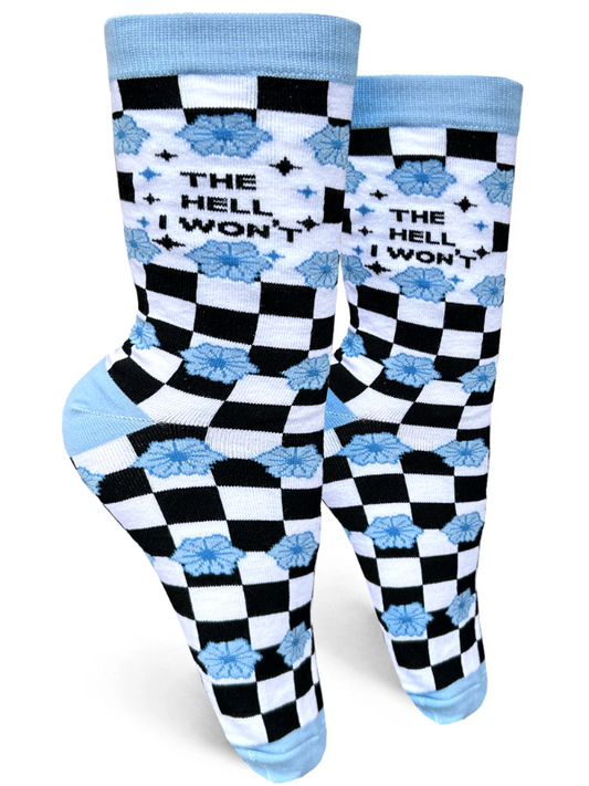 Sweary Crew Socks - Ladies