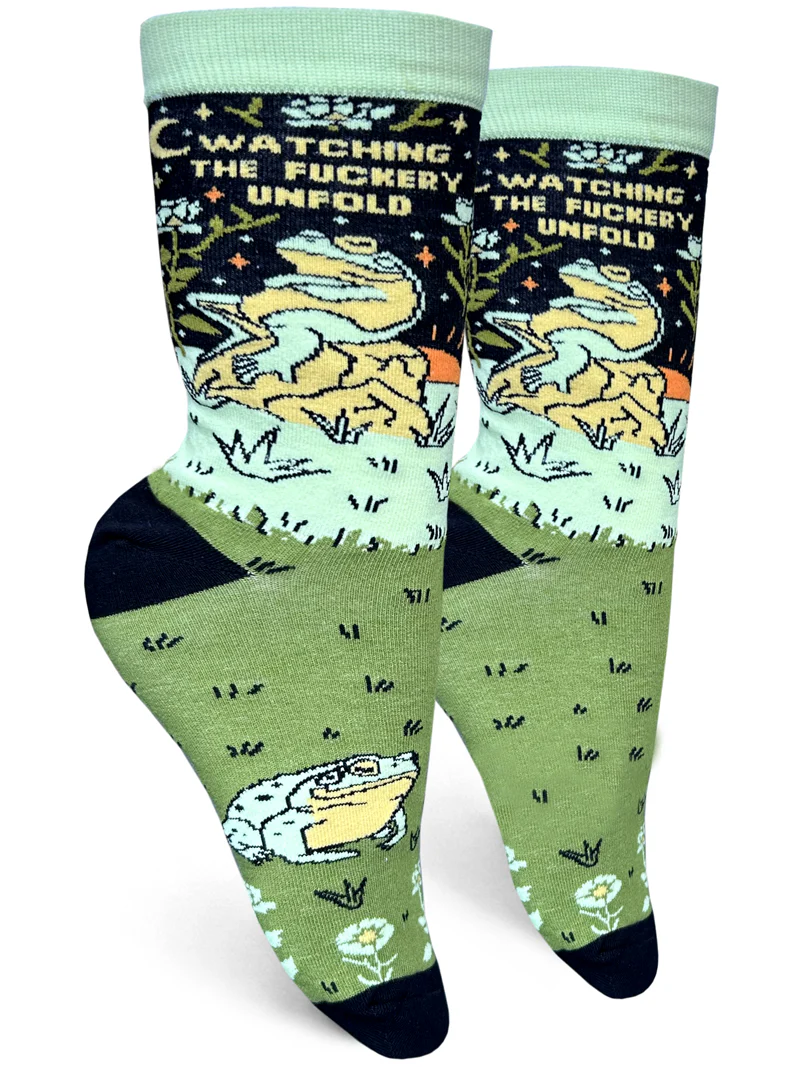 Sweary Crew Socks - Ladies