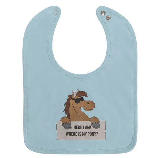 Baby Bib Blue