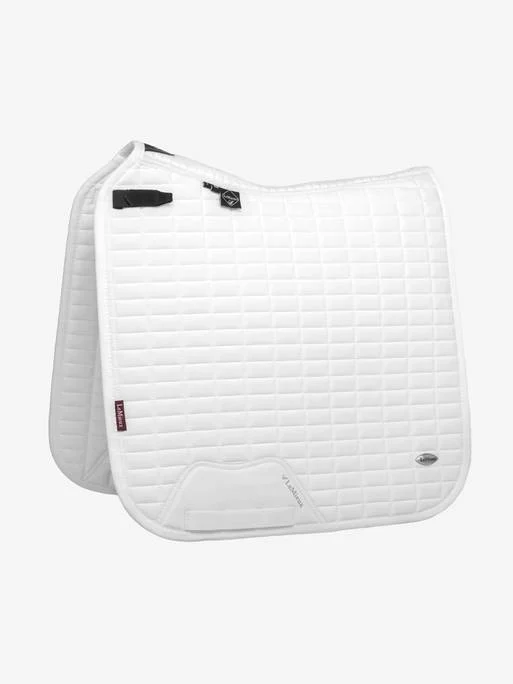 Lemieux Self Cooling Dressage Saddle Pad - White