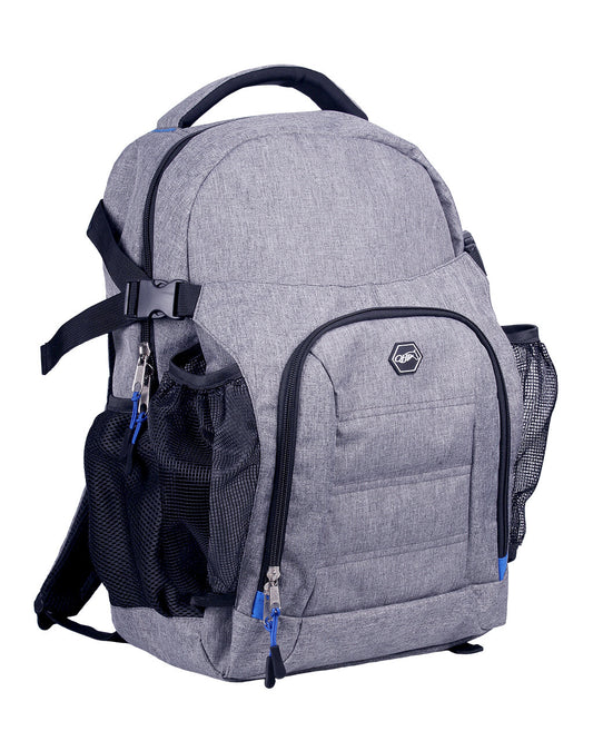 QHP Backpack with Helmet Holder - Gray
