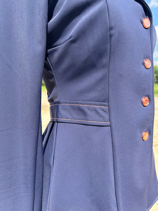 HKM Eloise Dressage Competition Jacket - Navy