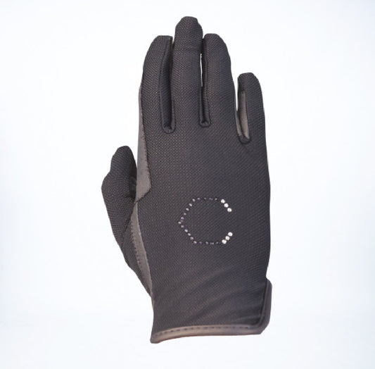 Lintlaw CoolMesh Summer Riding Gloves Black