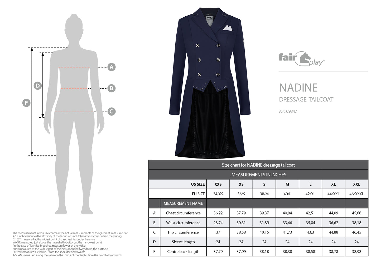 Fair Play Nadine Tailcoat Noble Green