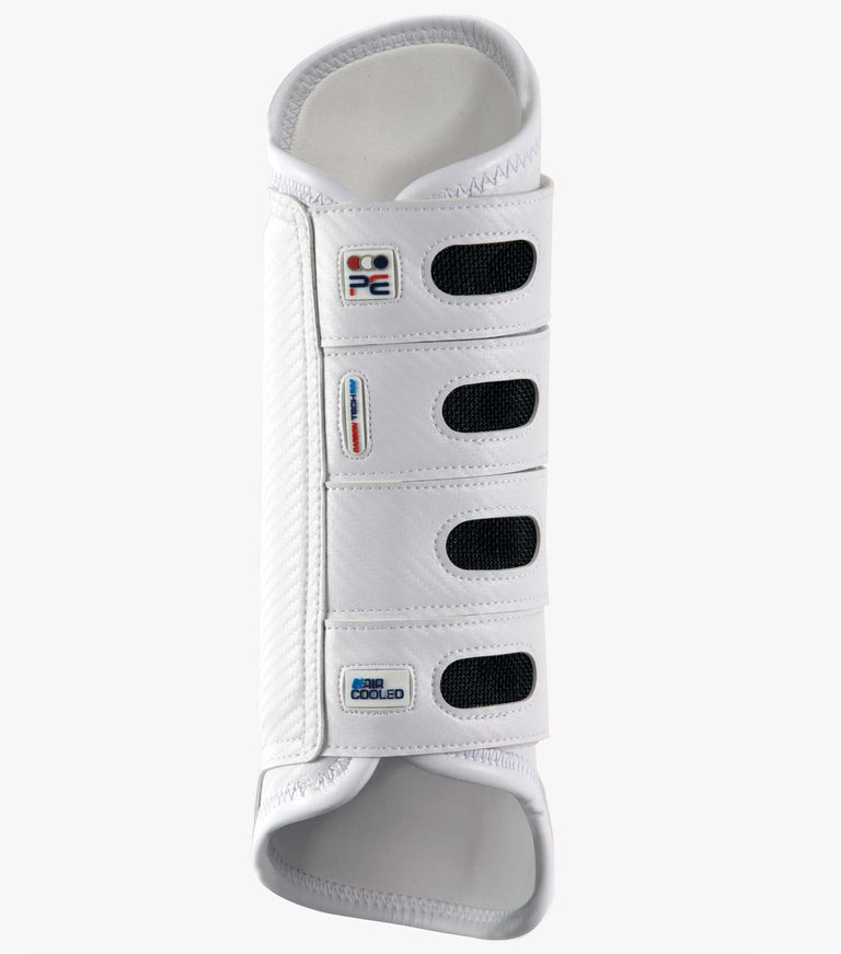PEI Carbon Tech Air Cooled Eventing Boots Hind White