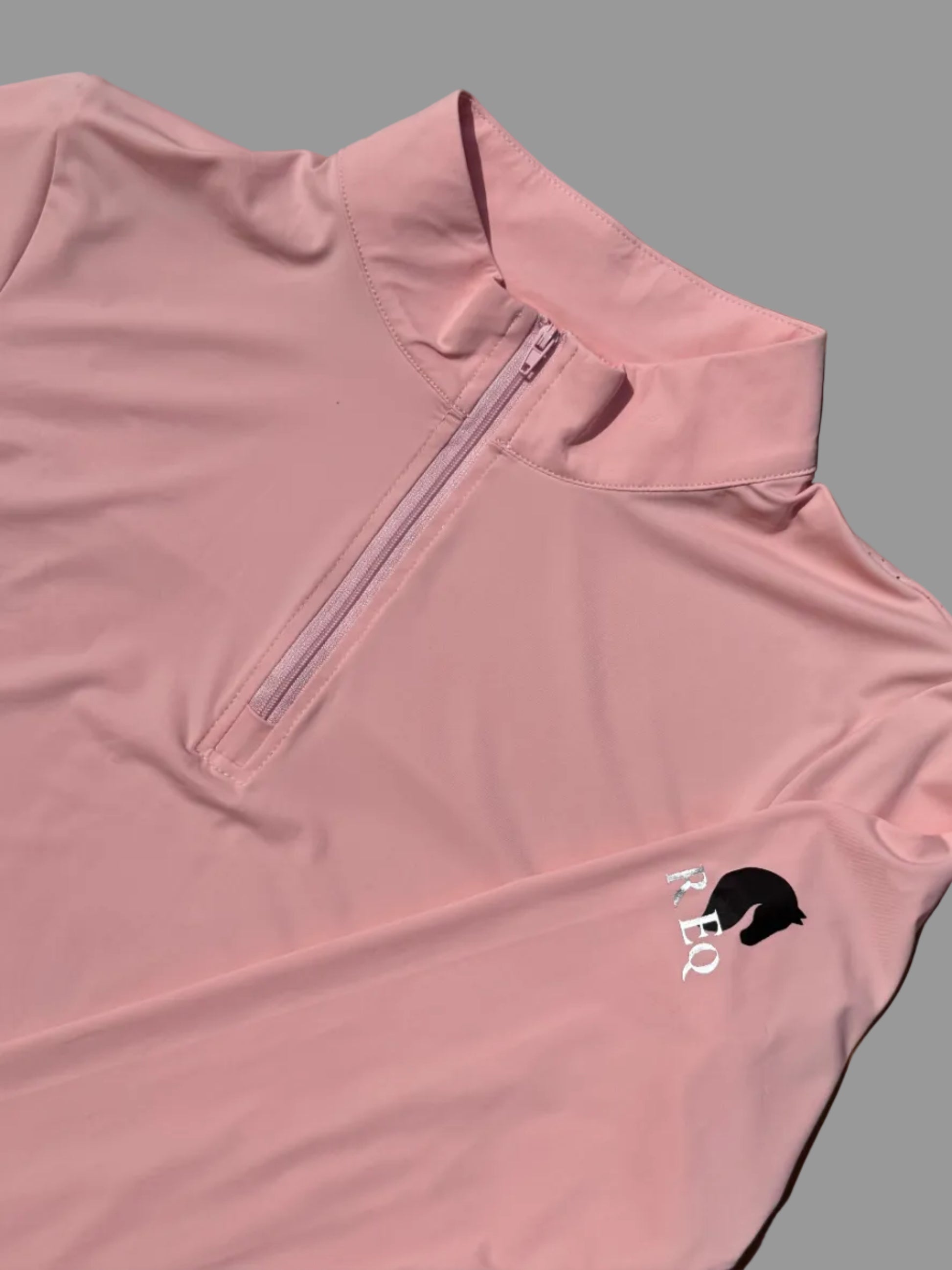 pink long sleeve sun shirt upf