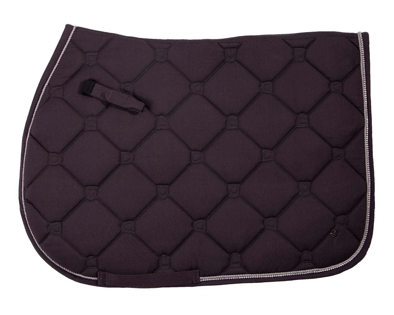 QHP Phoenix Saddle Pad - Anthracite - Dressage and All Purpose