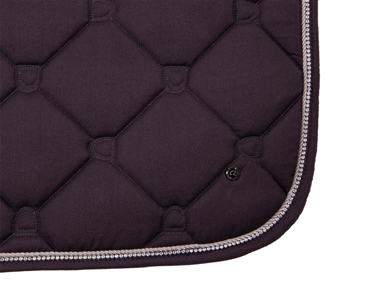 QHP Phoenix Saddle Pad - Anthracite - Dressage and All Purpose