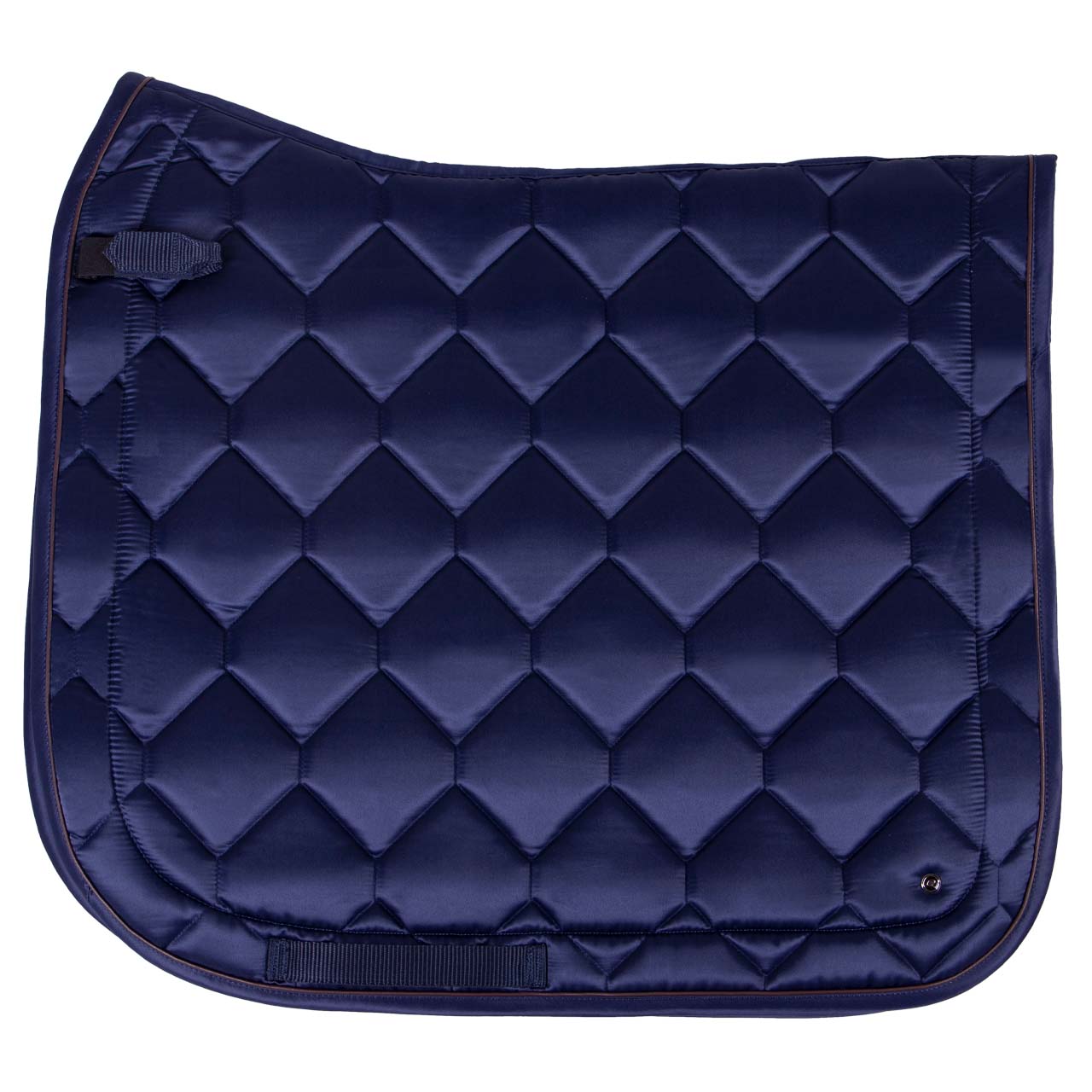QHP Classy Collection Saddle Pad - Navy - Dressage and All Purpose