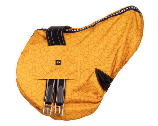 QHP Summer 2023 Saddle Cover - Sunflower