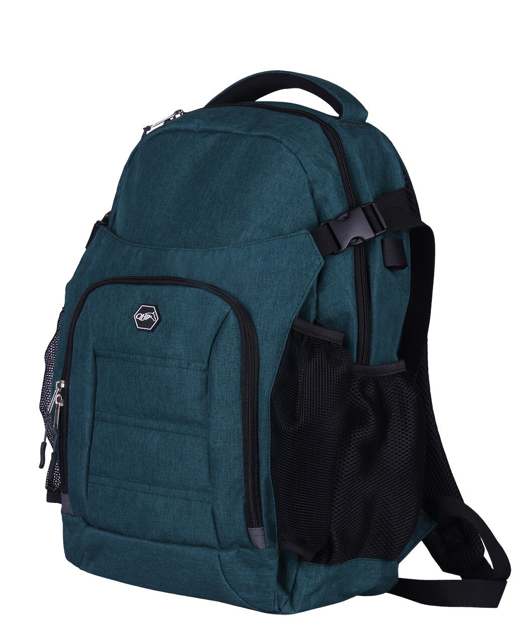 QHP Backpack with Helmet Holder - Dark Green