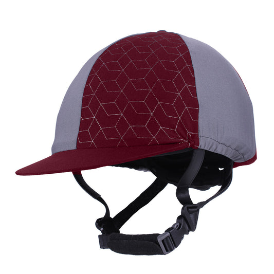 QHP El Dorado Helmet Cover - Ruby
