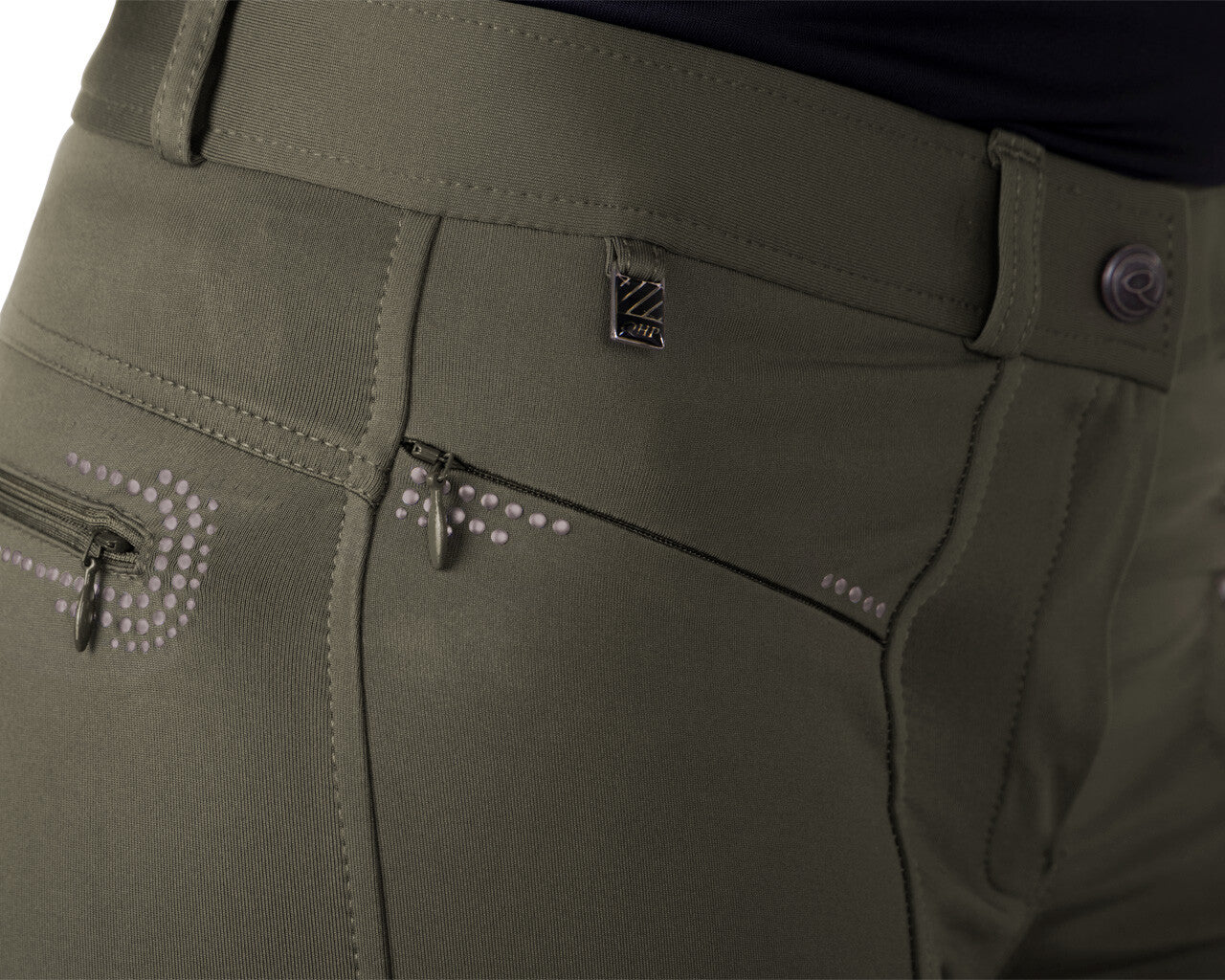 QHP Monica Winter Breeches - Olive