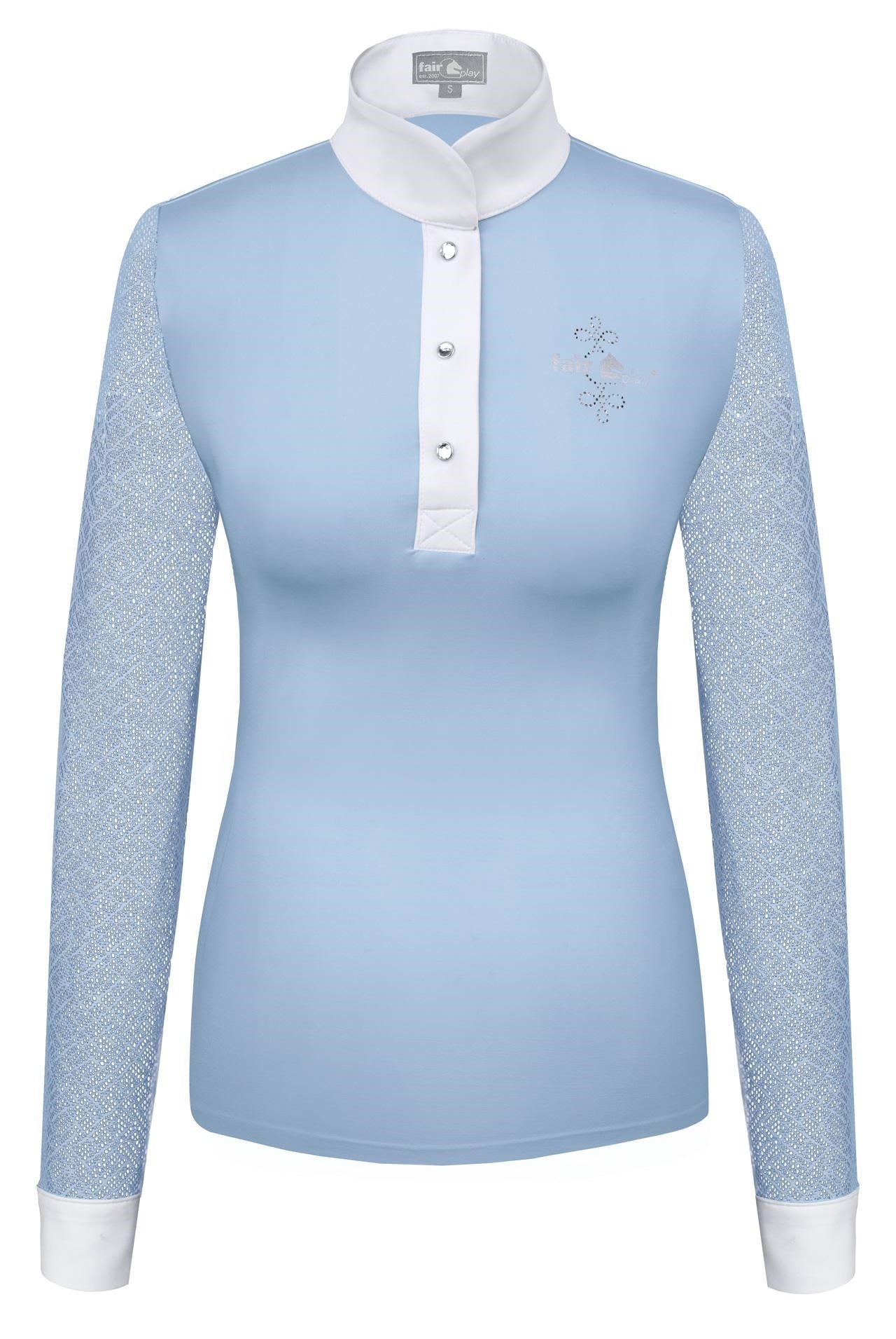 Fair Play Cecile Long Sleeve Shirt - Light Blue