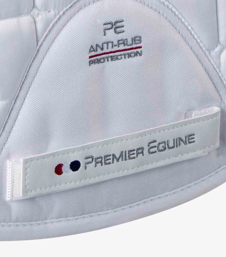 PEI Armada Signature Anti-Slip Dressage Pad - White