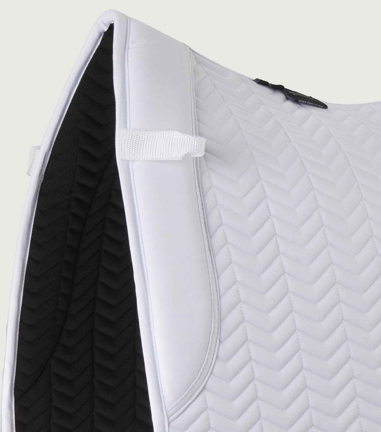 PEI Sovereign Dressage Saddle Pad White