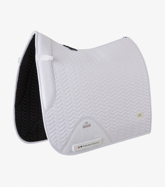 PEI Sovereign Dressage Saddle Pad White