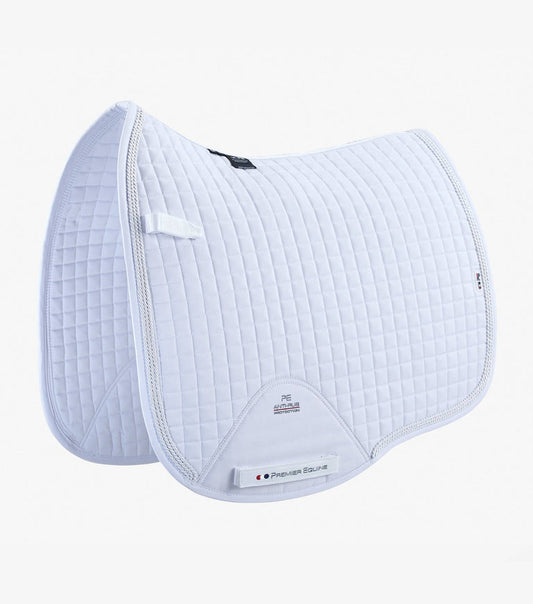 PEI Euro Dressage Saddle Pad White