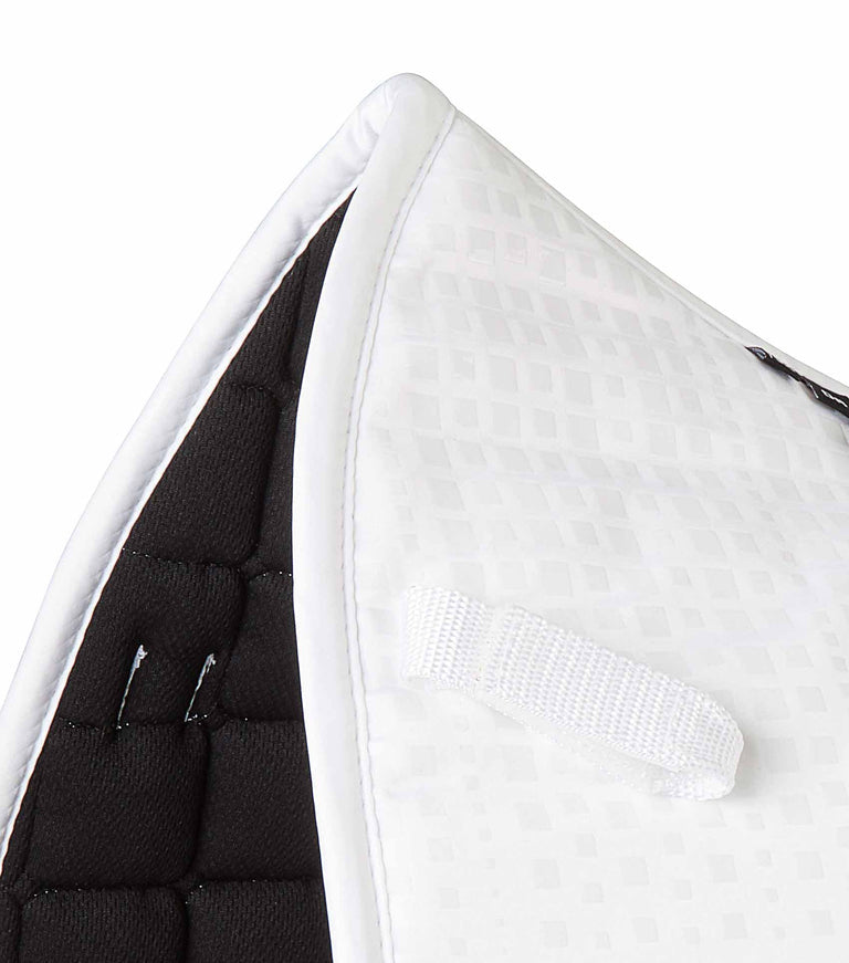 PEI Armada Signature Anti-Slip Dressage Pad - White