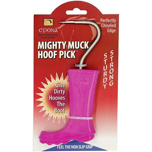 Epona Mighty Muck Hoof Pick - Magenta